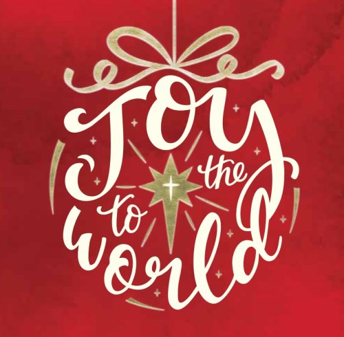 Joy Bauble Charity Christmas Cards Pack of 10