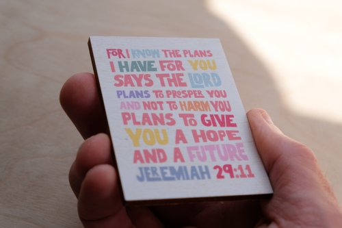 Jeremiah 29 bible verse magnet