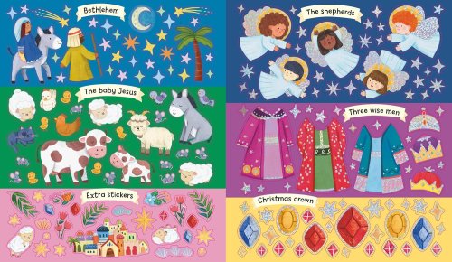 Nativity Sticker Activity Book - With Over 400 Stickers!