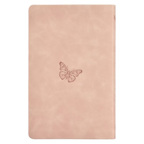 KJV Bible Gift Edition Faux Leather Blush Pink