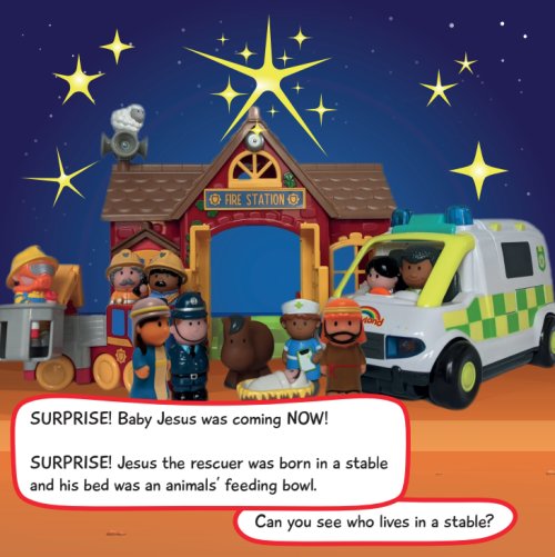 Happyland Nativity - Jesus to the Rescue