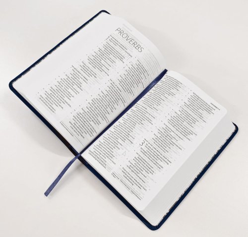 ESV-CE Catholic Bible, Pocket Edition, Navy Blue Flexiback, Debossed Dove, British Liturgical Bible, ESV-CE, Flexiback, Pocket size