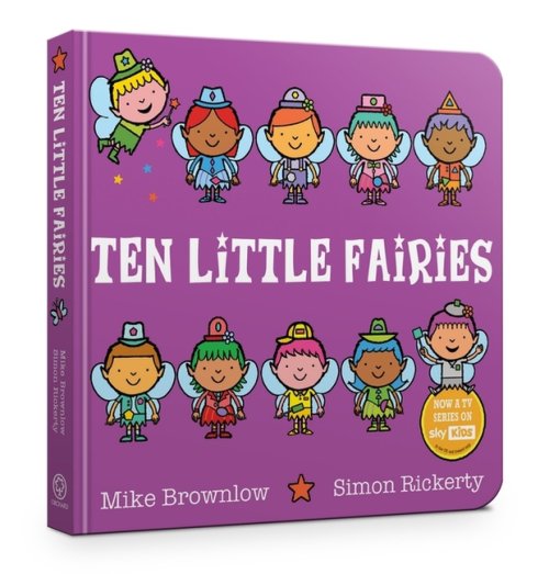 Ten Little Fairies Board Book