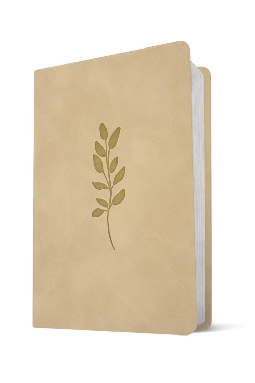 NLT Premium Value Compact Bible, Filament Enabled (LeatherLike, Ivory Vine)