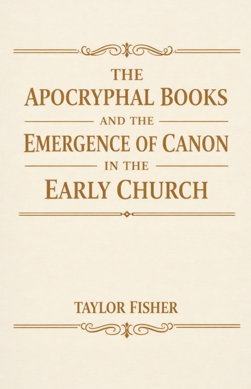 The Apocryphal Books and the Emergence of Canon in the Early Church