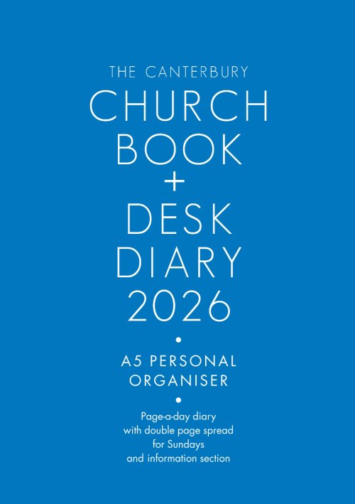The Canterbury Church Book and Desk Diary 2026 A5 Personal Organiser Edition