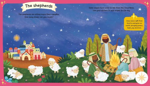 Nativity Sticker Activity Book - With Over 400 Stickers!