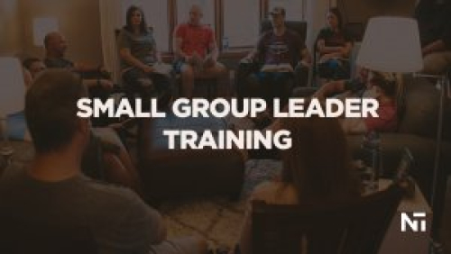 Small Group Leaders Training