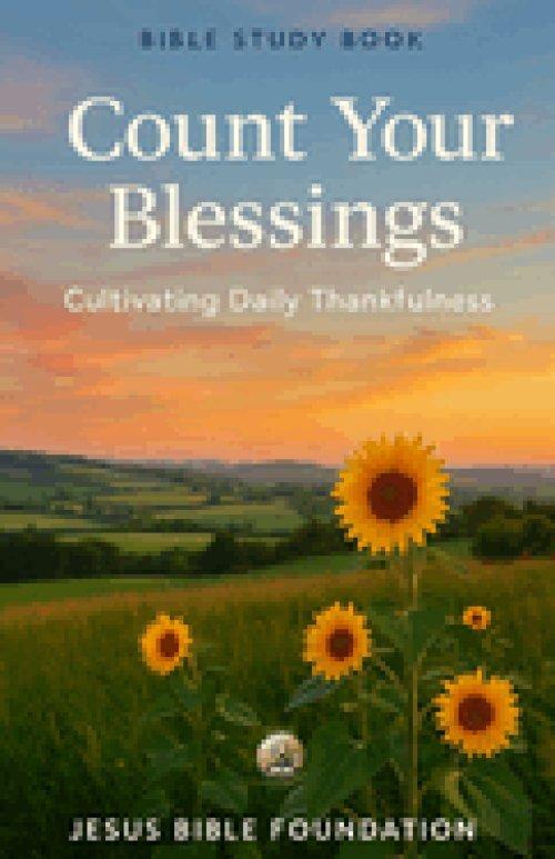 Bible Study Book Count Your Blessings: Cultivating Daily Thankfulness