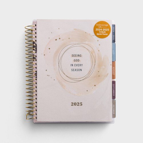 2025 (In)Courage Seeing God In Every Season-18 Month Agenda Planner-U1749