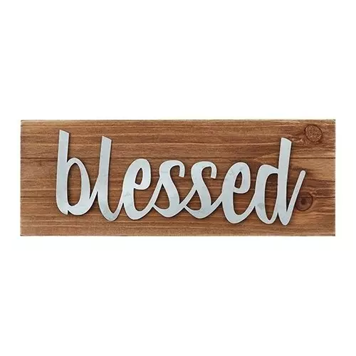 Blessed Farmers Market Tabletop Plaque