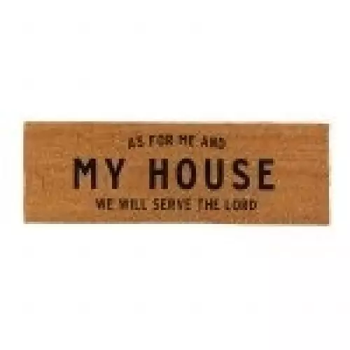 Doormat - As For Me & My House