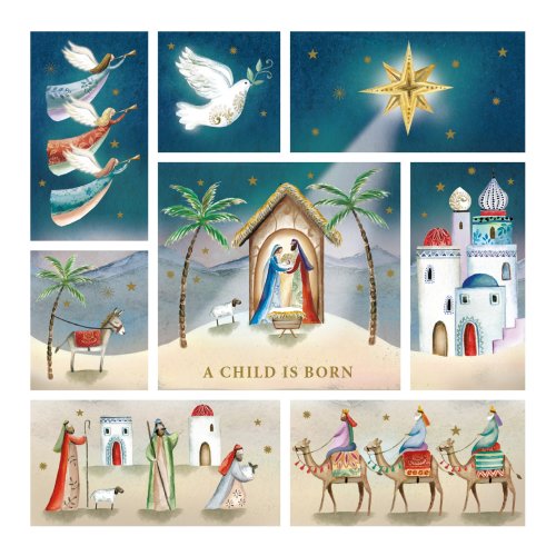 A Child is Born Charity Christmas Cards Pack of 10 (Compassion)