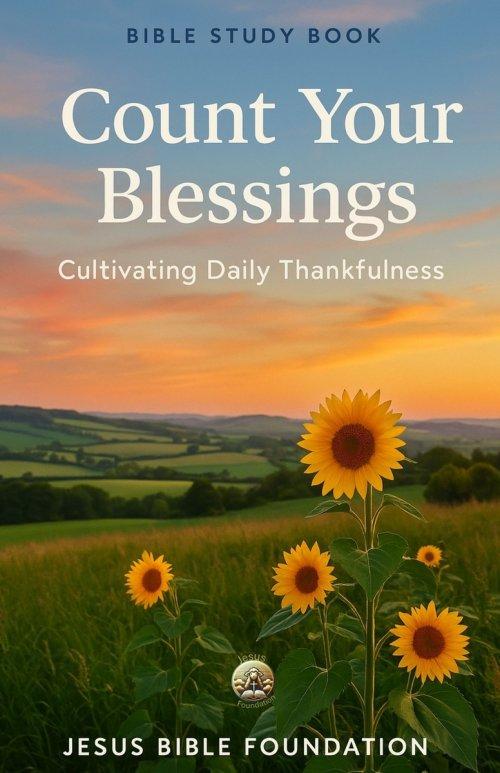 Bible Study Book Count Your Blessings: Cultivating Daily Thankfulness