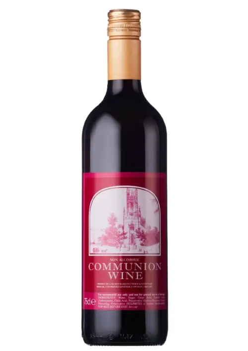 Non-Alcoholic Communion Wine - Single Bottle 75cl - Broadland Drinks