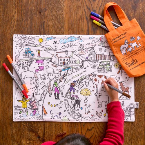 Farmyard Placemat To Go