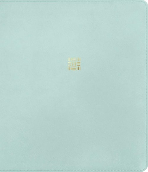 NLT Every Woman's Bible, Journaling Edition, Filament Enabled (LeatherLike, Seafoam Blue, Indexed, Red Letter)