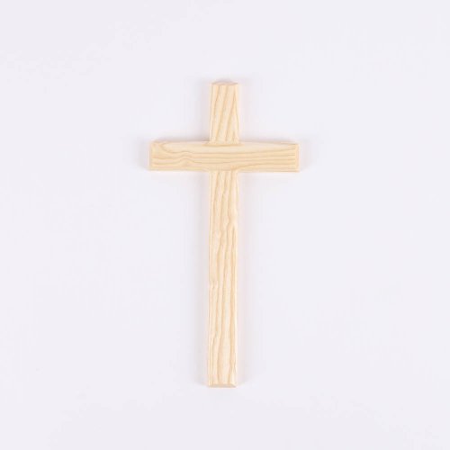 10" Oak Wood Wall Cross