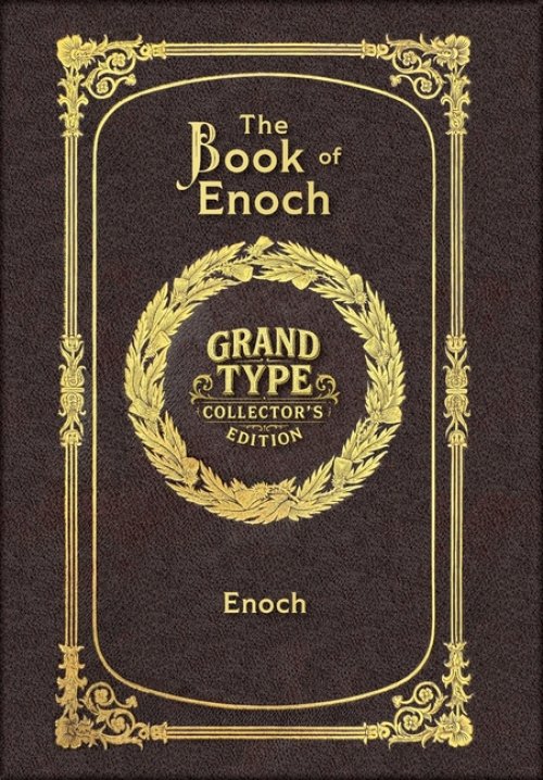The Book of Enoch (Grand Type Collector's Edition) (Laminated Hardback with Jacket) Large Print