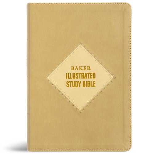 CSB Baker Illustrated Study Bible, Khaki, Indexed