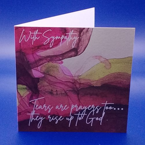 With Sympathy Card