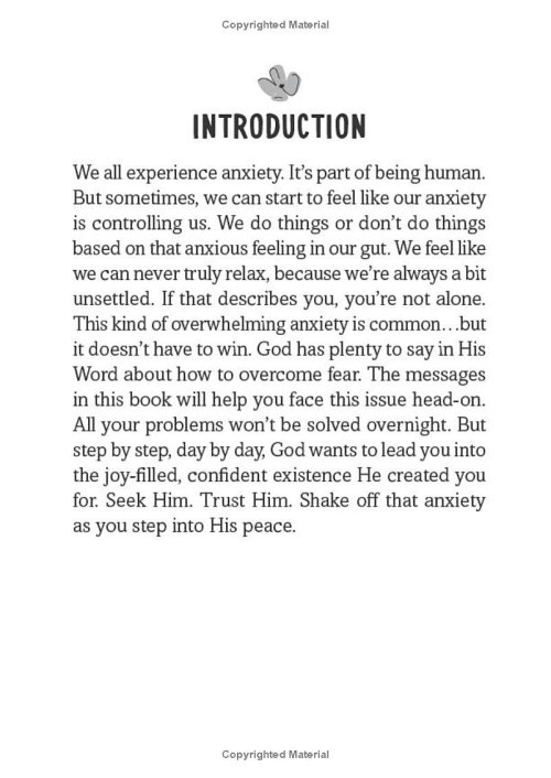 180 Bible Verses for Conquering Anxiety for Teen Girls: A Devotional