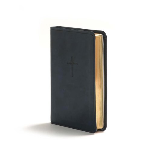 CSB Compact Bible, Value Edition, Navy LeatherTouch
