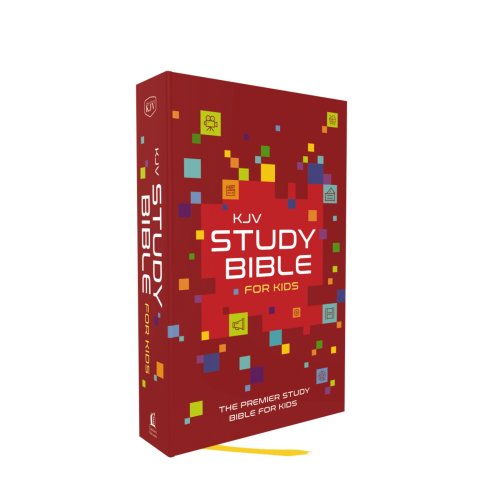 KJV Study Bible for Kids, Hardcover: The Premier Study Bible for Kids, Red Letter