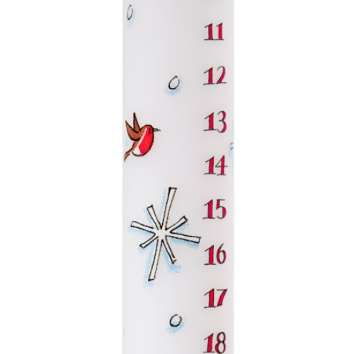 29.5cm Advent Candle: Snowmen - Single