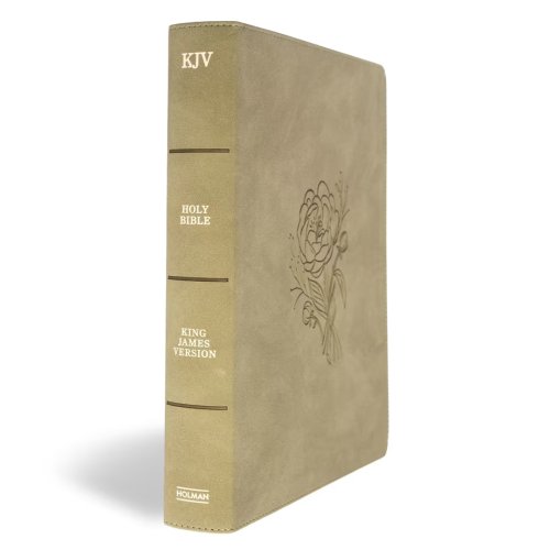 KJV Notetaking Bible, Large Print Edition, Sage Suedesoft