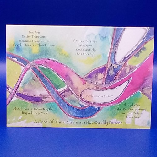 A Cord Of Three Strands (Ecclesiastes 4:12) Card