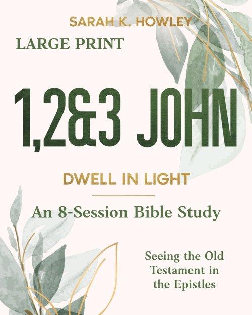 1,2&3 John: Dwell in Light (Large Print)