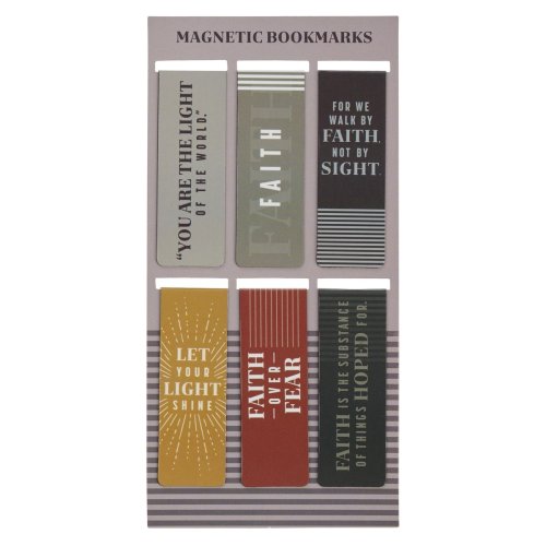 Bookmark Set-Magnetic-Faith Over Fear