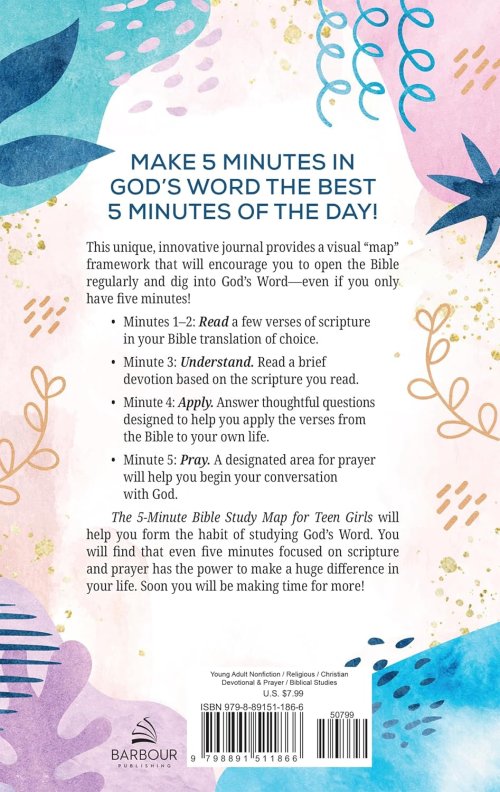 The 5-Minute Bible Study Map for Teen Girls
