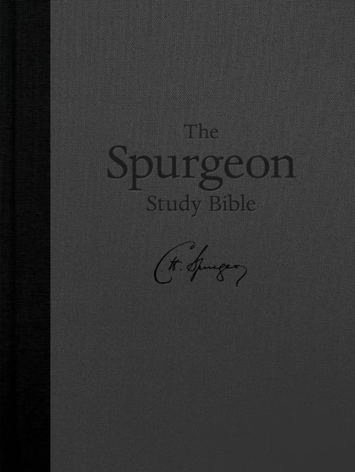 KJV Spurgeon Study Bible, Charcoal Hardcover
