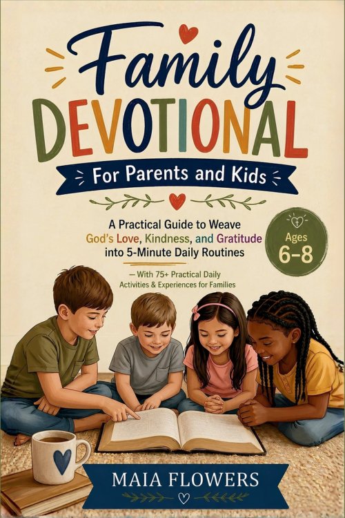 Family Devotional For Parents and Kids: A Practical Guide to Weave God's Love, Kindness, and Gratitude into 5-Minute Daily Routines - With 75+ Practic