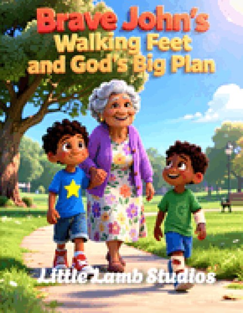 Brave John's Walking Feet and God's Big Plan: A Faith-Filled Christian Story About Kindness, Courage, and Walking With God