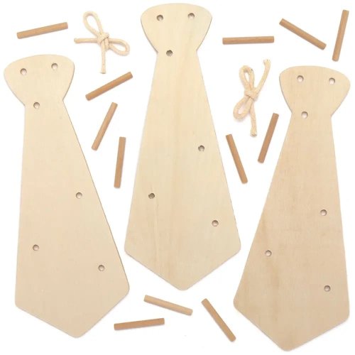 Tie Wooden Key Holders