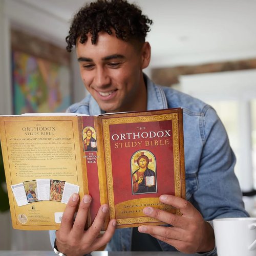 The Orthodox Study Bible, Brown Leathersoft