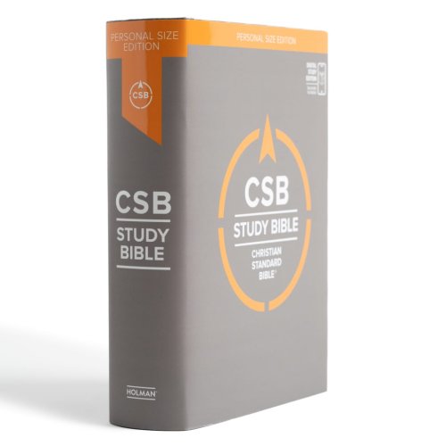 CSB Study Bible, Personal Size, Digital Study Edition, Charcoal Cloth Over Board