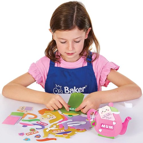 Mum Teapot Greeting Card Kits | Mothering Sunday Craft - Pack of  5