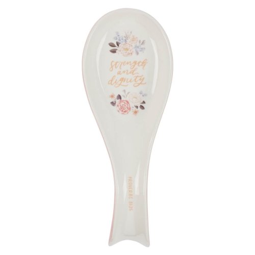 Spoon Rest Strength & Dignity Prov. 31:25