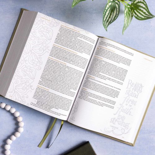 CSB Illustrator's Notetaking Bible, Large Print Edition
