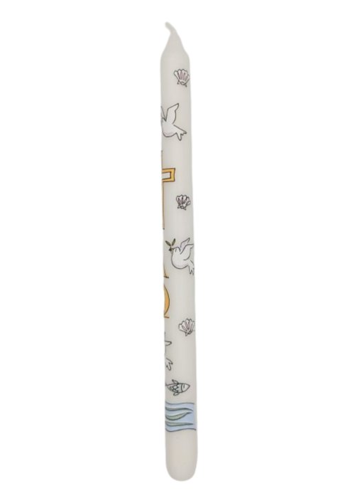 Baptism Candle - Alison Gardiner Exclusive Design