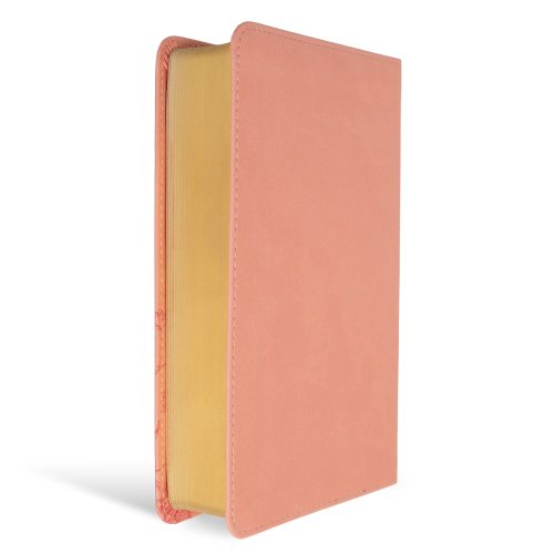 CSB Single-Column Compact Bible, Digital Study Edition, Blush Floral LeatherTouch
