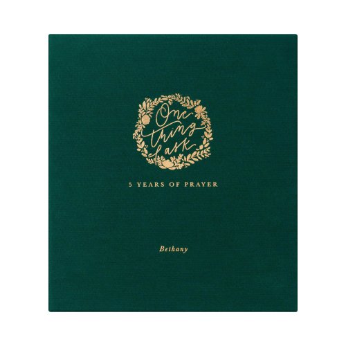 One Thing I Ask 5-Year Prayer Journal: Bethany Theme