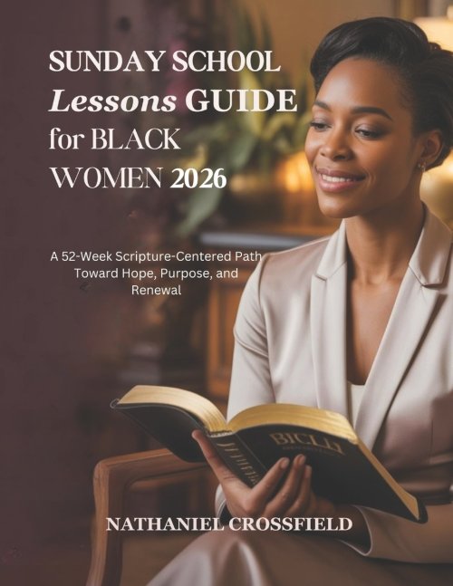 SUNDAY SCHOOL LESSONS GUIDE FOR BLACK WOMEN 2026: A 52-Week Scripture-Centered Path Toward  Hope Purpose and Renewal