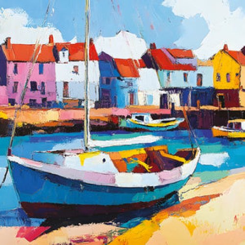 Birthday Card - Boat