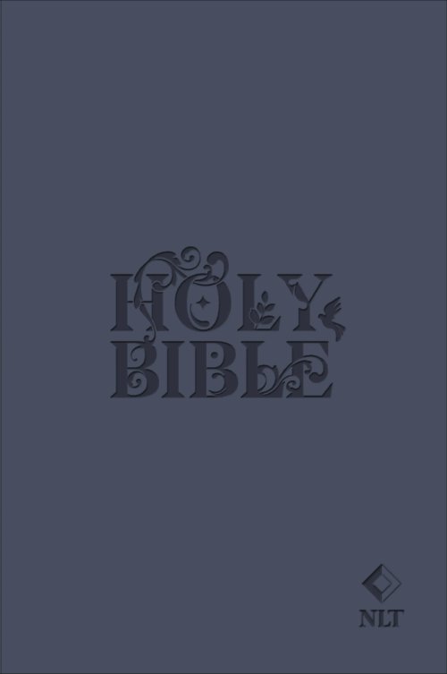 NLT Holy Bible, Navy Blue Flexiback and MAF Bible Donation