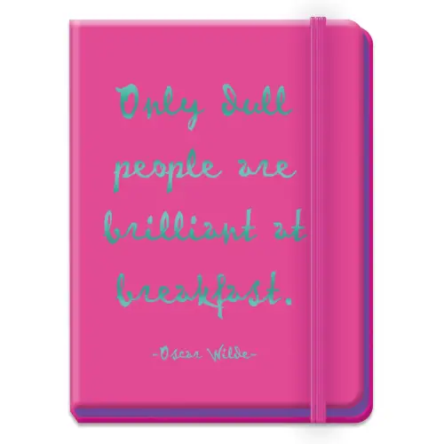 Journals For Success Midi - Oscar Wilde Nice Pink